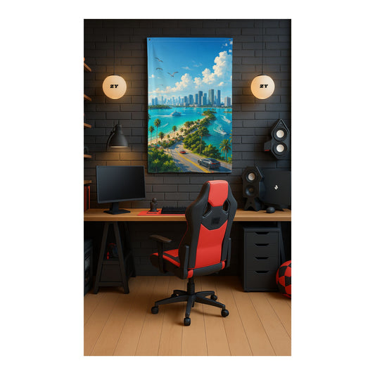 Drapeau Univers Cyberpunk #4