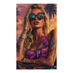 GTA Femme blonde tatouee Ambiance urbaine - Vignette | Gaming Hub